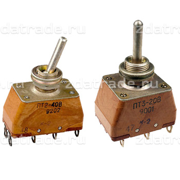 Тумблеры ПТ2, ПТ3