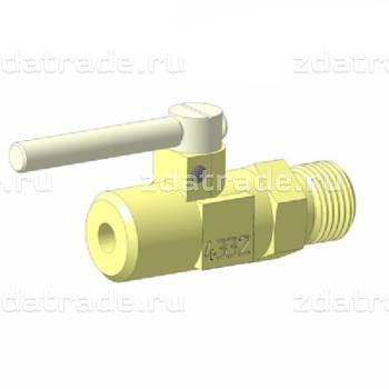 Кран шаровой водоспускной 4332