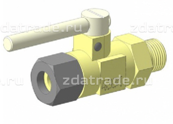 Кран шаровой водоспускной 4331