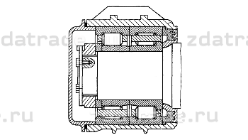 Буксовый подшипник (задний) 36-42.726 Е2М