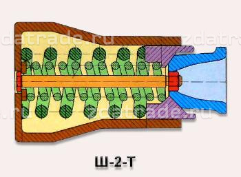 Поглощающий аппарат Т-0, Ш-2-T