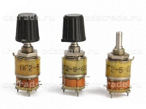 Переключатели галетные ПГ2