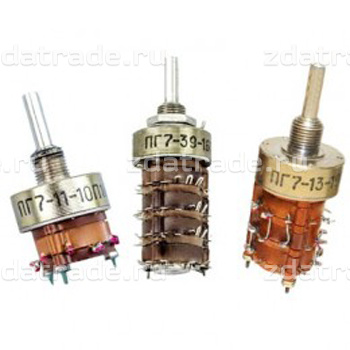 Переключатели галетные ПГ7