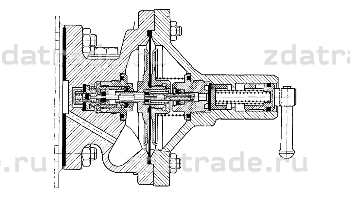 Магистральная часть воздухораспределителя 483-010