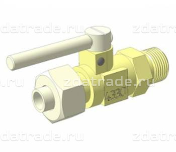 Кран шаровой водоспускной 4330