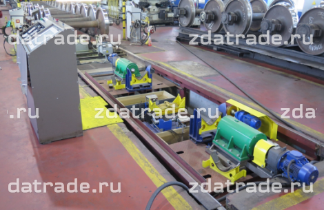 Стенд ультразвуковой дефектоскопии колёсных пар СУДКП