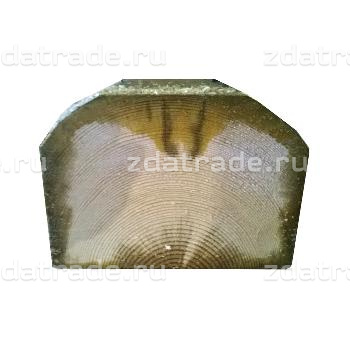 Полушпала деревянная пропитанная тип 2, ГОСТ 20022.0-2016